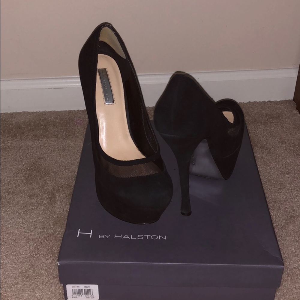 Black Suede Heels
